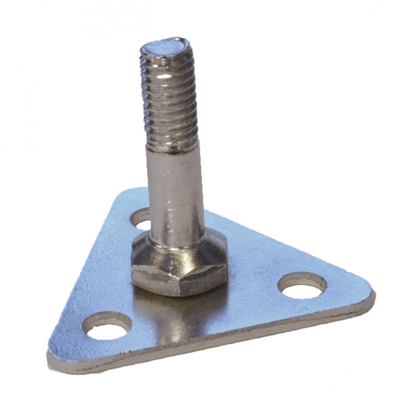 Foot Plate for Wire Chrome Shelving